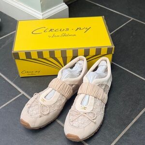 Circus by Sam Edelman Women's Beige Sneakers